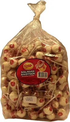 Produktbild von Candyman Salmiak Knotsen 150Stck. (Salmiak-Lutscher)