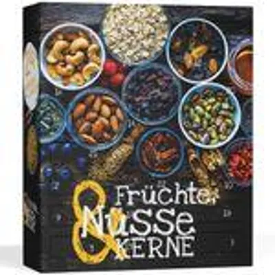 Immagine prodotto di BOXILAND® Calendario dell’Avvento Bio Frutta, Noci & Semi 2025 [CON 24 SNACK SALUTARI] – Calendario dell’Avvento Bio di Noci, Snack Vegani & Bio – calendario dell’avvento (Prodotto in Germania)