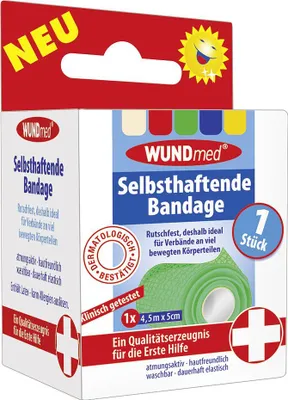 Produktbild von WUNDmed Selbsthaftende Bandage 4,5mx5cm
