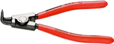 Zdjęcie produktu dla Knipex 46 21 A01, Szczypce do pierścieni osadczych, Stal chromowo-wanadowa, Plastik, Czerwony, 125 mm, 85 g