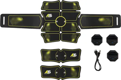 Produktbild von HMS Fitness ABS Master Pro Super EMS-Spierstimulator mit 3 Bändern