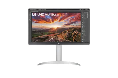 Produktbild von LG 27UP850-W, 68,6 cm (27"), 3840 x 2160 Pixel, 4K Ultra HD, 5 ms, Silber