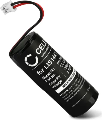 Produktbild von CELLONIC 1x Akku für Spielekonsole Kompatibel mit Sony PlayStation 4, PlayStation 3, CECH-ZCM1E (Playstation 3 Move Motion Controller), LIS1441 - (1350mAh, 3.7V)