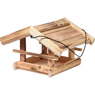 Produktbild von Vogelhaus "Quemado" zum Aufhängen, geflammt