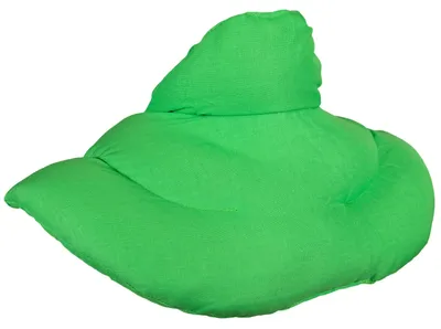 Obrázek produktu pro Nákrčník - Lněné semínko - 1000 g - 100 % bavlna - Zelená