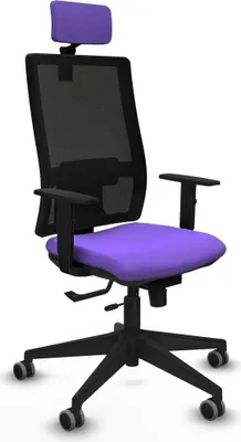 Productafbeelding van Kantoel met hoofdkussen, model Horna Traslack, merk Piqueras y Crespo, artikelnummer 1D066G2