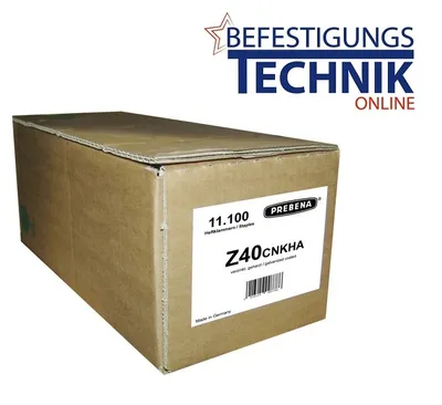 Zdjęcie produktu dla Zszywki, 11100 szt. Z40CNKHA Prebena