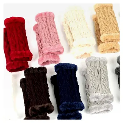Produktbild von Armstulpen für Damen, Strickaccessoires, Armwärmer