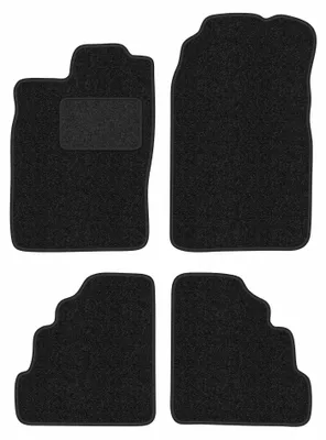 Immagine prodotto di Tappetini in moquette per Saab 900 II 1994-1998 (hatchback/liftback) – set 4 pezzi, antracite, su misura – Wielganizator ANTHRA