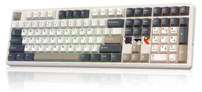 Productafbeelding van Draadloos mechanisch toetsenbord met pixel scherm, RGB en PBT keycaps