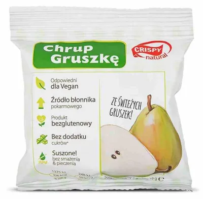 Produktbild von Knusprig Natürlich Geschnittene Trockenbirne 18g