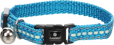 Produktbild von Flamingo Kätzchen Halsband Jinxy hellblau