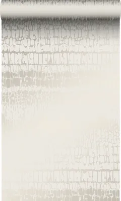 Zdjęcie produktu dla Origin Wallcoverings Tapeta skóra zwierzęca złamanej bieli 53 cm x 10.05 m