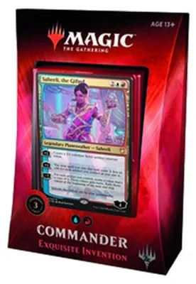 Immagine prodotto di Magic: The Gathering Commander 2018: Mazzo Invenzione Squisita
