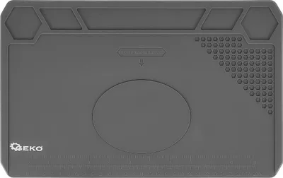 Produktbild von Silikon-Lötmatte 350X220Mm Mit Ablagefächern Für Präzises Arbeiten Und Beste Organisation Von Werkzeug Und Kleinteilen