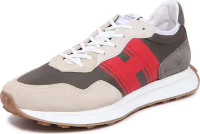 Produktbild von 0762AU sneaker uomo HOGAN H601 Mann Schuhe grün