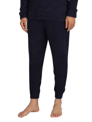 Produktbild von Calvin Klein Herren Pyjamahose aus Plüsch Frottee, Blau S