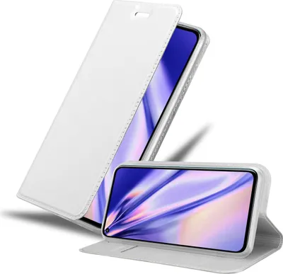 Produktbild von Cadorabo Handyhülle für Honor 20 PRO Schutz Hülle in Silber Cover Etui Book Case Booklet