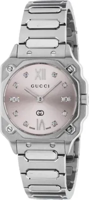 Produktbild von Damenuhr Gucci YA166501 Silberfarben