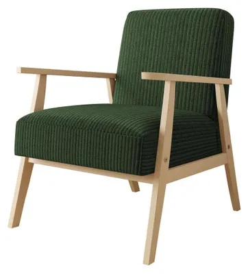 Produktbild von MIRJAN24 Sessel Runoya Cord, Wohnzimmersessel vom Hersteller, Vintage Relaxsessel, Polstersessel (Farbe: Poso 14)
