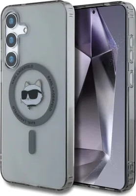 Obrázok produktu pre Karl Lagerfeld IML MagSafe (KLHMS25SHLSCHK) kryt pre Samsung Galaxy S25 – Choupette's Head