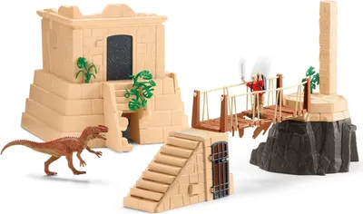 Zdjęcie produktu dla schleich Dinosaurs 42657, Zwierzęta, Dinosaurs and volcano, 4 lat(a), Wielobarwny, Plastik