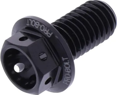 Obrázek produktu pro JMP 6hranný šroub M8x1,25mm 15mm hliník závodní černý