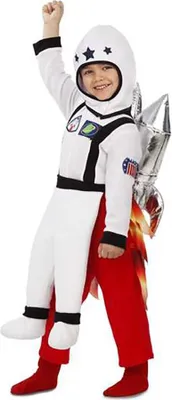 Produktbild von Mom Astronauten-rakete Kinderkostüm Rot 3-4 Years Rot 3-4 Years