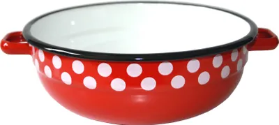 Obrázek produktu pro Mísa červený, puntík 22 cm 2.7 l