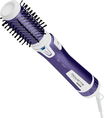 Produktbild von Rowenta CF9530 Rotierende Warmluftbürste Brush Activ Volume & Shine | Keramikbeschichtung | 3 Geschwindigkeitsstufen und Kaltstufe | Violett