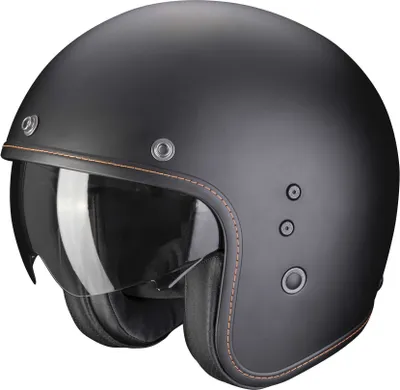 Produktbild von Scorpion Exo Belfast Evo Solid schwarz matt S