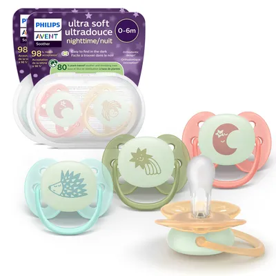 Obrázek produktu pro Philips AVENT SCF094/07, Extra jemný dudlík, Ortodontický, Silikon, Chlapec/děvče, Vhodný do myčky