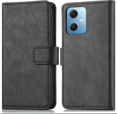 Zdjęcie produktu dla imoshion Luxe Bookcase dla Xiaomi Redmi Note 12 - czarny