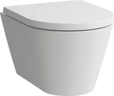Produktbild von LAUFEN Laufen Wand-WC COMPACT KARTELL spülrandlos, Tiefspüler weiß matt