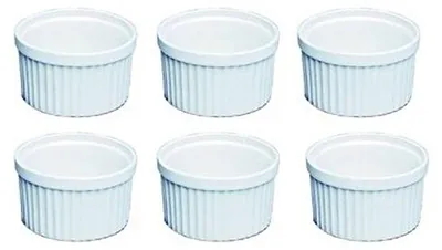 Image de Ensemble de 6 ramequins pour Crème Brûlée et desserts