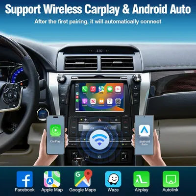 Productafbeelding van Autoradio Voor Toyota Touch2 Entune 2.0 - Draadloos CarPlay Android Auto