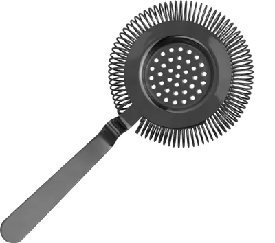 Produktbild von Krumble Cocktail-Sieb - Metall - Durchmesser 10 cm - Dunkelgrau