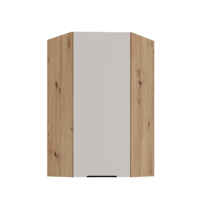 Produktbild von Eck- Hängeschrank Solea Cashmere 60x60 GN-108 1F (45°)