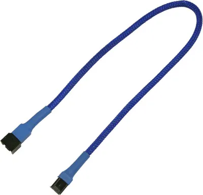 Produktbild von Nanoxia Kabel 3-Pin Verlängerung, 30 cm, blau
