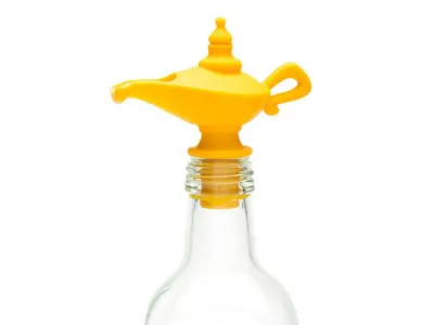 Produktbild von Peleg Design oiladden Ausgießer und Stopper gelb