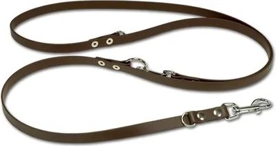 Produktbild von Mystique® Biothane verstellbare Leine 16mm braun 300cm