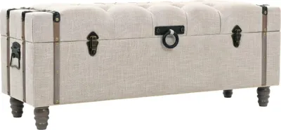 Obrázek produktu pro vidaXL Sada lavic 3 ks z masivního dřeva a oceli 112x37x45 cm