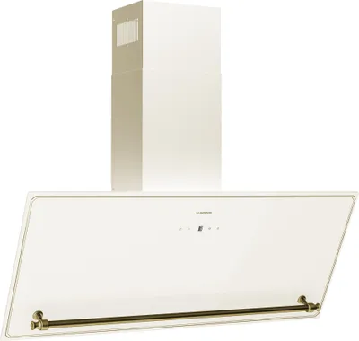 Obrázok produktu pre Klarstein Victoria digestor – 90 cm digestor, prietok vzduchu 400 m³/h, energetická účinnosť A++, LED osvetlenie, tichý 52 dB, krémová/zlatá, odsávanie a recirkulácia vzduchu
