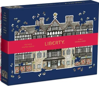 Obrázok produktu pre GALISON obojstranné puzzle 2v1 Liberty London Tudor building 750 dielikov