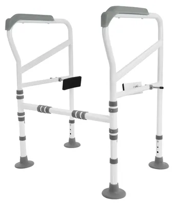 Zdjęcie produktu dla Podnóżek do toalety dla seniorów - regulowana wysokość - maksymalne obciążenie: 100 kg