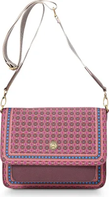Produktbild von Pip Studio Cross Body Flap Clover  25x7x20cm Farbe Blue AL