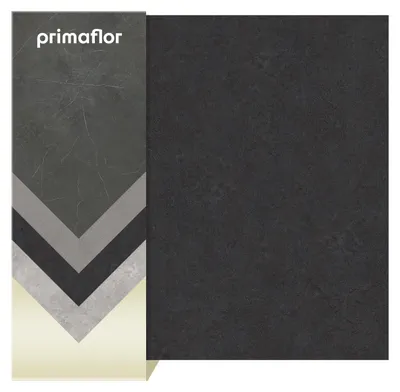 Produktbild von Primaflor PVC Bodenbelag 200x2150cm BLACKTEX Safira 947D Schwarz Betonoptik 2,8 mm CV-Belag Meterware