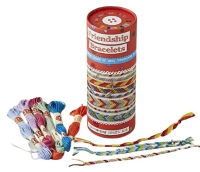 Produktbild von Buttonbag Freundschaftsarmbänder Bastelset - kreative Armbänder selber machen