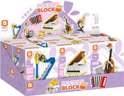 Produktbild von Forange FC8133 Instrumente Sammelpackung Klemmbausteine 710+pcs Spielzeug Bausatz
