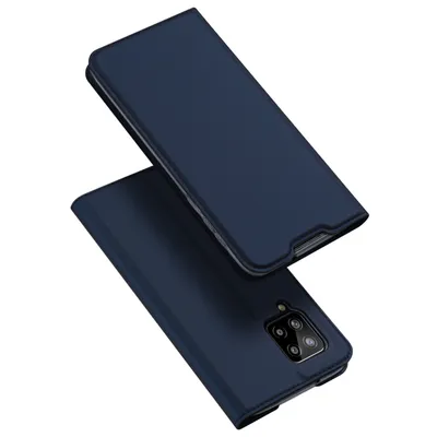 Zdjęcie produktu dla DUX DUCIS Skin Pro kabura etui pokrowiec z klapką Samsung Galaxy A42 5G niebieski